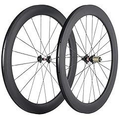 SunRise Bike Carbon Wheels 60mm Depth 25mm Width Clincher for sale  Delivered anywhere in USA 