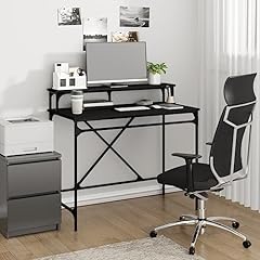 Rantry desk black for sale  Delivered anywhere in UK