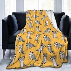 Carwayii raccoon blanket for sale  Delivered anywhere in USA 