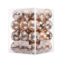 WBHome 36ct Christmas Ball Ornaments Set 2.36 inches, used for sale  Delivered anywhere in Canada