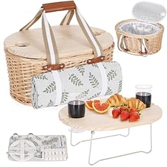 Zettfuly picnic basket for sale  Delivered anywhere in USA 