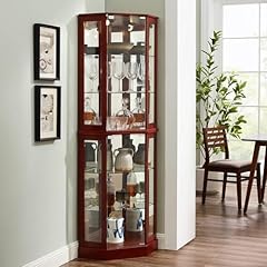 Lighted curio cabinet for sale  Delivered anywhere in USA 