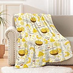 Mac cheese blanket for sale  Delivered anywhere in USA 