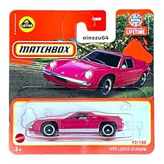 Matchbox 1972 lotus d'occasion  Livré partout en France