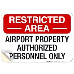 Airport property authorized for sale  Delivered anywhere in USA 
