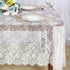 Shinybeauty lace tablecloth for sale  Delivered anywhere in UK