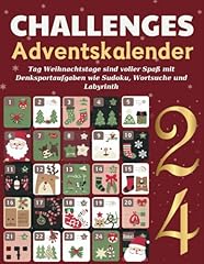 Challenges adventskalender tag gebraucht kaufen  Wird an jeden Ort in Deutschland