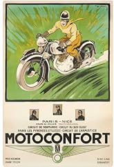 Motoconfort affiche poster d'occasion  Livré partout en France