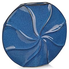 Blue ceramic vase for sale  Delivered anywhere in USA 