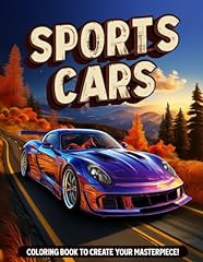 Sports cars coloring for sale  Delivered anywhere in UK