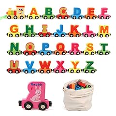 Wondertoys wooden alphabet for sale  Delivered anywhere in USA 