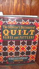 Collector dictionary quilt for sale  Delivered anywhere in USA 