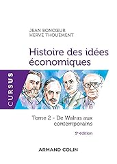 Histoire idées économiques d'occasion  Livré partout en France