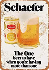 Schaefer beer vintage for sale  Delivered anywhere in USA 