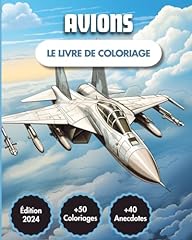 Avions livre coloriage d'occasion  Livré partout en France
