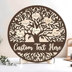 Personalised wooden family for sale  Delivered anywhere in UK