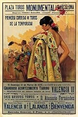 Bullfight vintage poster for sale  Delivered anywhere in USA 