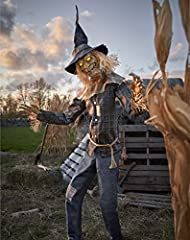 Spirit Halloween 6.6 Ft Strawman Animatronic for sale  Delivered anywhere in Canada