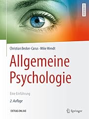 Allgemeine psychologie einfüh gebraucht kaufen  Wird an jeden Ort in Deutschland