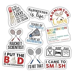 10pcs badminton sticker for sale  Delivered anywhere in USA 