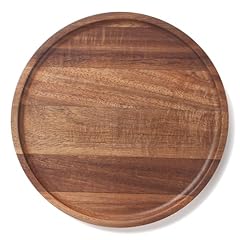 Round wood tray for sale  Delivered anywhere in USA 