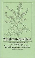 Alt kräuterbüchlein kraft gebraucht kaufen  Wird an jeden Ort in Deutschland