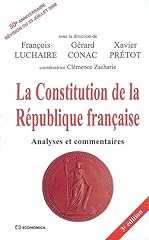 Constitution république fran� d'occasion  Livré partout en France