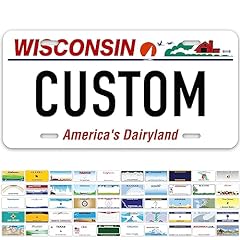 Custom wisconsin license for sale  Delivered anywhere in USA 