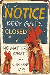 Chicken coop signs for sale  Delivered anywhere in USA 