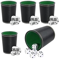 Pack leather dice for sale  Delivered anywhere in UK