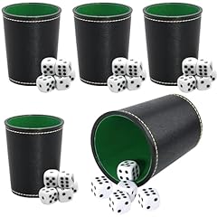 Pack leather dice for sale  Delivered anywhere in UK