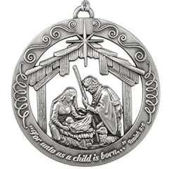 Nativity christmas ornament for sale  Delivered anywhere in USA 