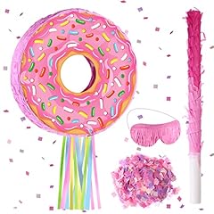 Pink donut pinata for sale  Delivered anywhere in USA 