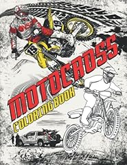 Motocross coloring book for sale  Delivered anywhere in UK