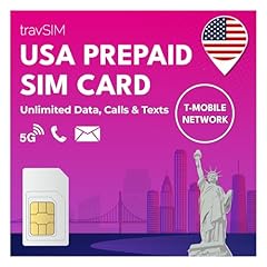 Travsim usa sim for sale  Delivered anywhere in UK