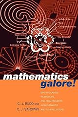 Mathematics galore masterclass usato  Spedito ovunque in Italia 