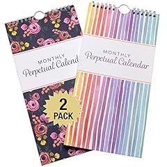 Perpetual calendar spiral for sale  Delivered anywhere in USA 