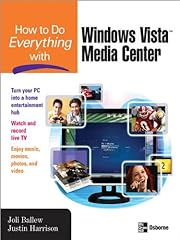 How to Do Everything with Windows Vista™ Media Center (English Edition) usato  Spedito ovunque in Italia 