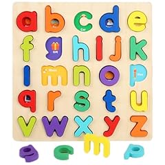 Alphabet puzzle wooden for sale  Delivered anywhere in UK