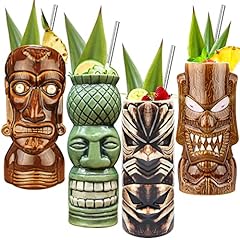 Tiki glasses cocktails for sale  Delivered anywhere in UK