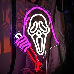 Ghost face neon for sale  Delivered anywhere in USA 