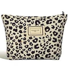 Canvas cosmetic leopard for sale  Delivered anywhere in UK