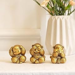 Wise monkeys statue.see for sale  Delivered anywhere in USA 