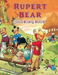 Rupert bear coloring for sale  Delivered anywhere in UK