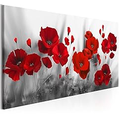 Red canvas wall for sale  Delivered anywhere in USA 