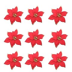 Yuknees 30pcs poinsettia for sale  Delivered anywhere in UK