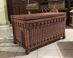 Wicker trunk victorian for sale  Delivered anywhere in USA 