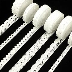 Lace ribbon cotton for sale  Delivered anywhere in USA 