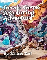 Geode gems coloring for sale  Delivered anywhere in USA 