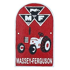 AB Tools Massey Ferguson Tractor Cast Iron Sign Plaque, used for sale  Delivered anywhere in Ireland